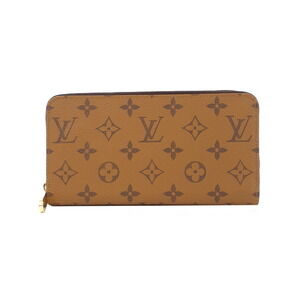 Louis Vuitton Monogram Reverse Zippy Wallet Round Zipper Long